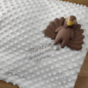 Couverture personnalisé pour bébé.