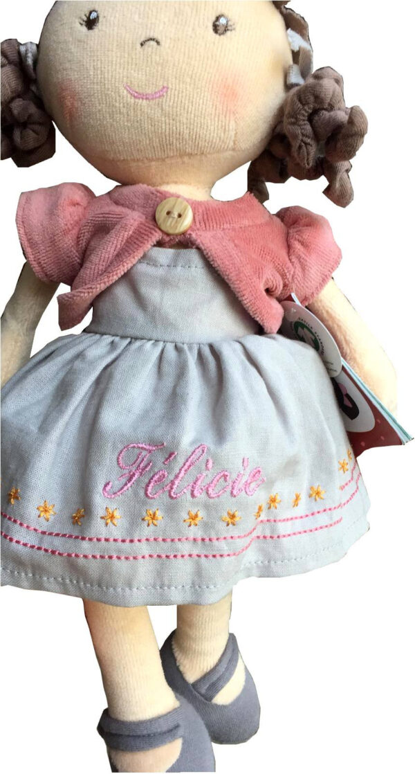 Poupée Chiffon Lily 100% Organique