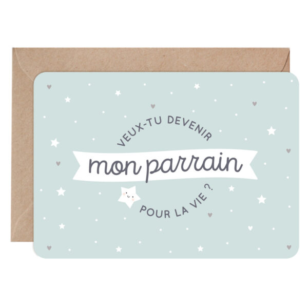 Carte annonce parrain zu