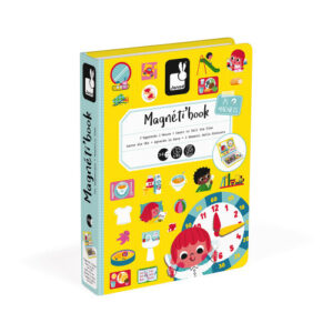 Janod - Magnéti'book - j'apprends l'heure