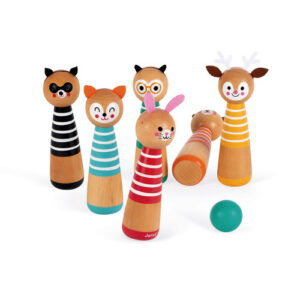 Jeu de quilles en bois Janod