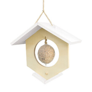 Construction mangeoire oiseau enfant