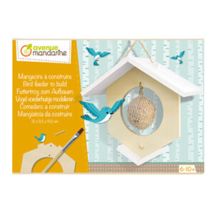 Boite créative mangeoire oiseau avenue mandarine