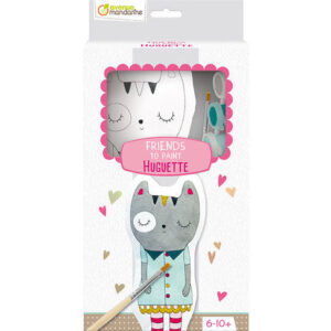 Friends to paint huguette le chat avenue mandarine
