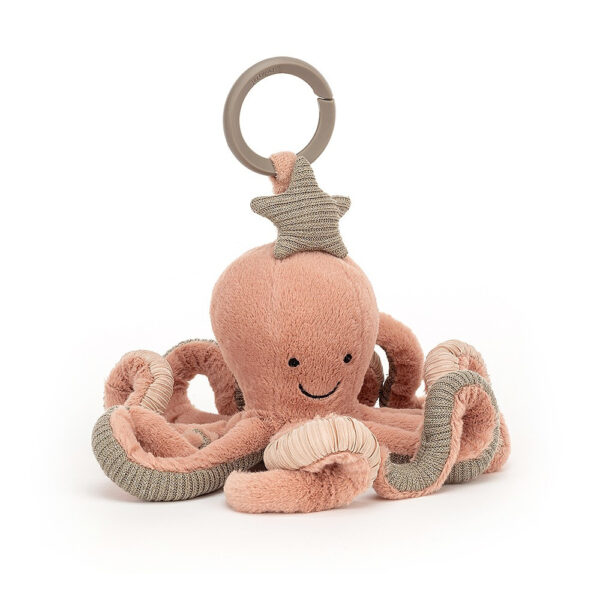 Peluche pieuvre à suspendre Jelly Cat