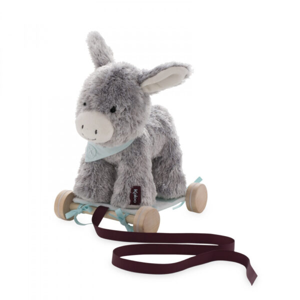 Jouet à trainer et peluche à câliner de 27 cm