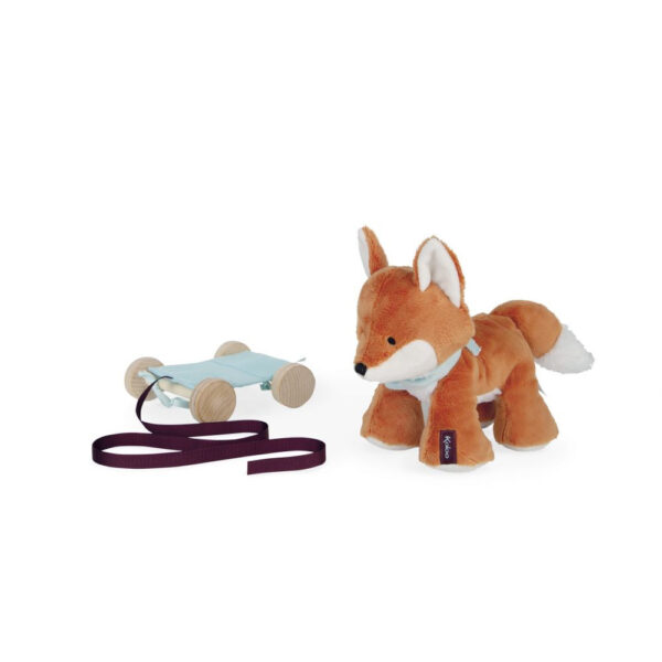 2 en 1 : peluche et jouet à trainer partout avec soi