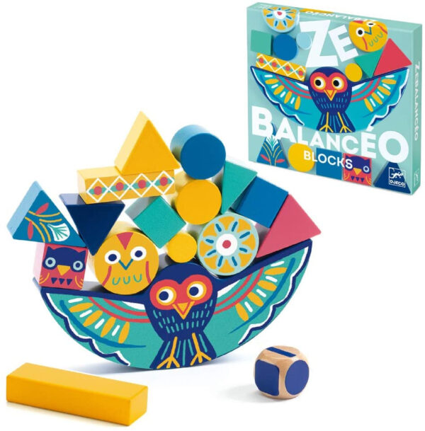 Jeu de construction Ze Balancéo de la marque Djeco