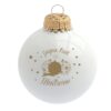 Boule de Noël personnalisée pour offrir à sa maîtresse
