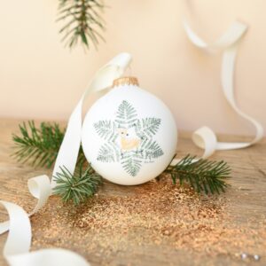 Boule de Noël personnalisée
