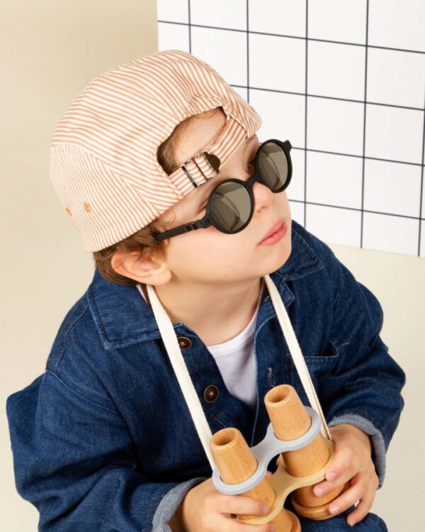 lunettes de soleil enfant 6 -9 ans rozz noir ki et la
