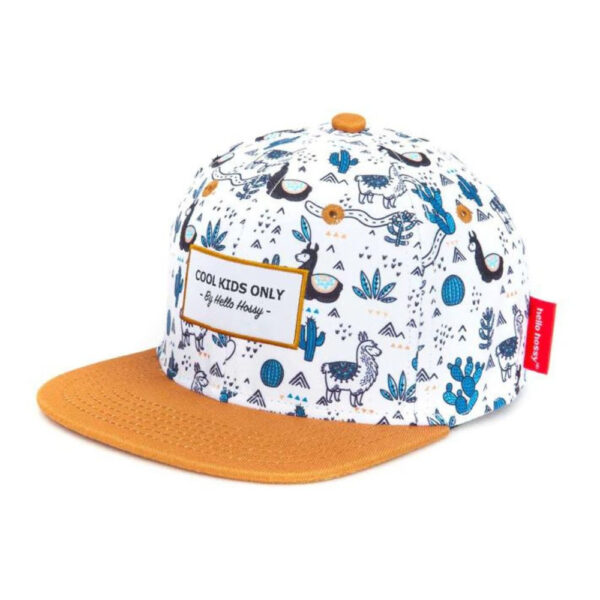 Casquette Hello Hossy, cool kids only, modèle Lama pour les enfants de 6 ans et plus