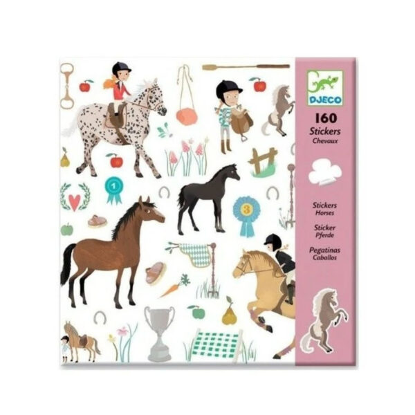 Djeco - stickers chevaux
