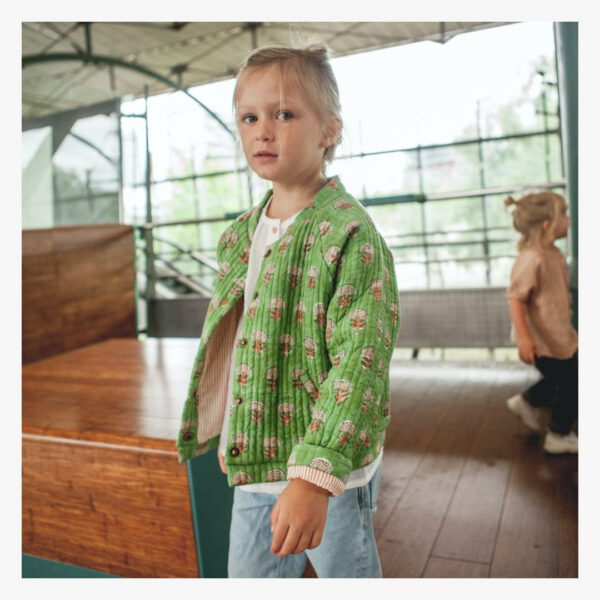 Veste Hari, modèle pissenlit - Apaches Collections