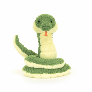 Peluche Cizi le serpent de la marque Jellycat