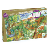 puzzle dinosaures 100 pièces de la marque Djeco