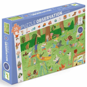 Puzzle Le square des petits amis de la marque Djeco