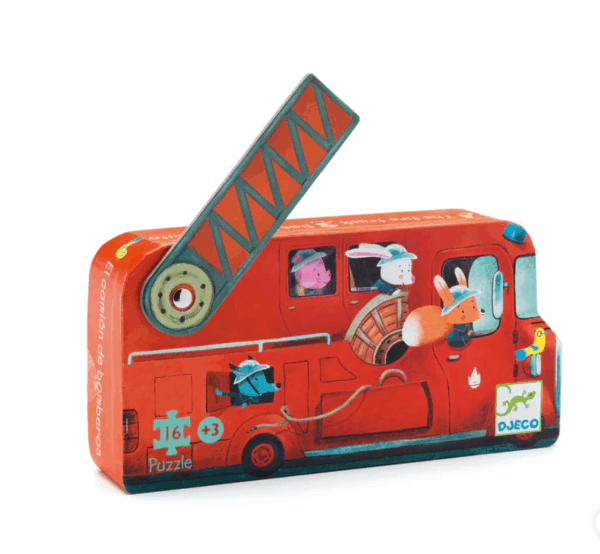 Puzzle Camion de pompiers de la marque Djeco
