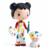 Figurines Tinyly Barbouille et Gribs de la marque Djeco
