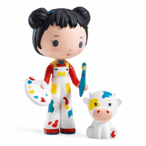 Figurines Tinyly Barbouille et Gribs de la marque Djeco