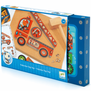 Jeu Tap Tap Véhicules de la marque Djeco