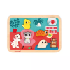 Puzzle Chunky Animaux Familiers de la marque Janod
