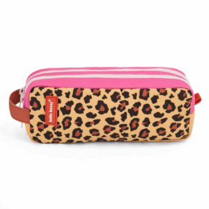 trousse double compartiment léopard de la marque Hello Hossy