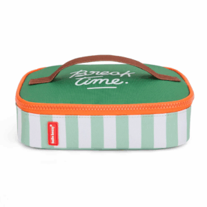 Sac Goûter isotherme Green Stripes de la marque Hello Hossy
