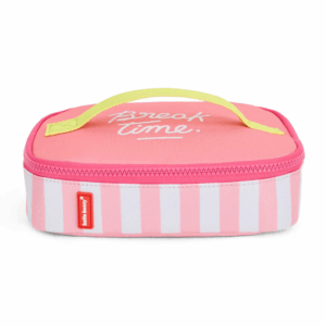 Sac Goûter isotherme Pink Stripes de la marque Hello Hossy