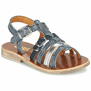 Sandale Bangkok Bleu Argenté de la marque GBB