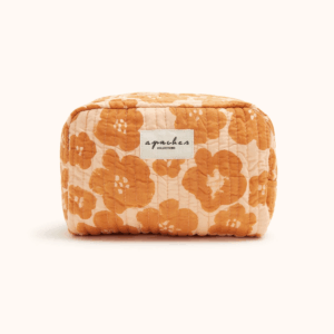 Trousse Gaya Flora Bold Orange de la marque Apaches Collections