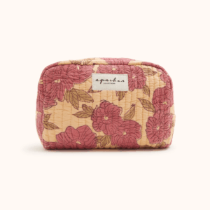 Trousse Gaya Bloom Macadamia de la marque Apaches Collections