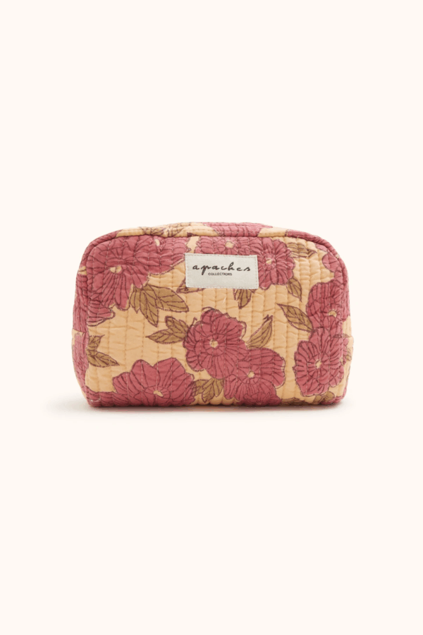 Trousse Gaya Bloom Macadamia de la marque Apaches Collections