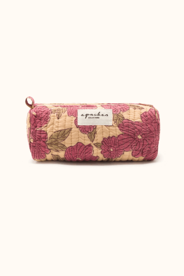 Trousse ronde Opal Bloom de la marque Apaches Collections