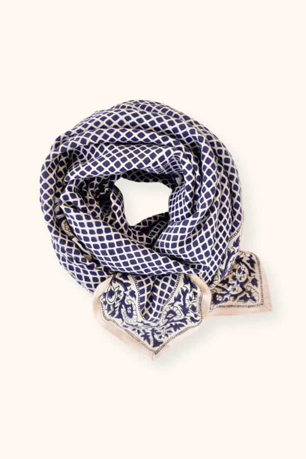 Grand foulard Latika Mosaic de la marque Apaches Collections