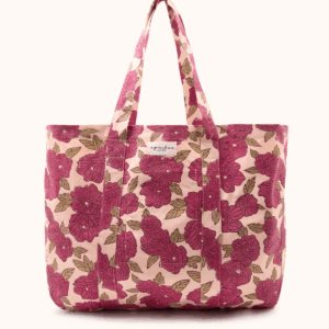 Cabas Sambi Bloom Macadamia de la marque Apaches Collections