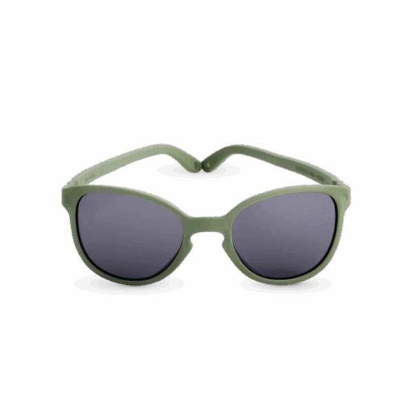 Lunettes de soleil Wazz 1-4 ans Kaki de la marque Ki et La