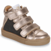 sneakers montantes Dorimelli doré de la marque GBB