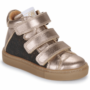 sneakers montantes Dorimelli doré de la marque GBB