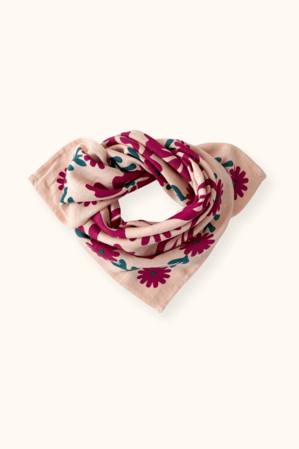 Petit Foulard Manika RITA Macadamia de la marque Apaches Collections