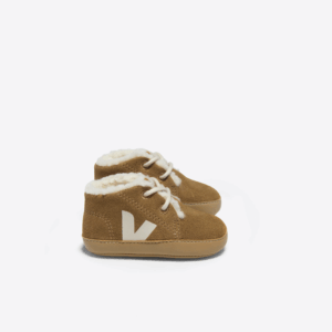Chausson fourrure Camel Pierre de la marque Veja