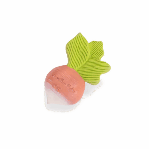 hochet de dentition en caoutchouc moulin roty