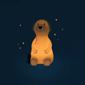 veilleuse chien enfant moulin roty allumée