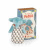 Bébé Pablo Éléphant de la collection Les Minouchkas Moulin Roty, poupée articulée 16 cm