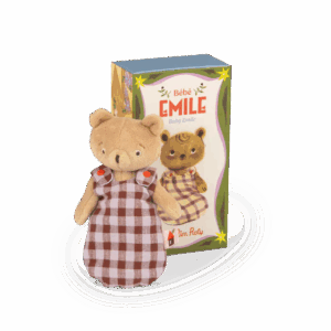 Bébé Émile le petit ours de la collection Les Minouchkas Moulin Roty