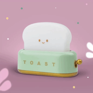 Veilleuse Toaster vert Mary’s LED forme grille-pain