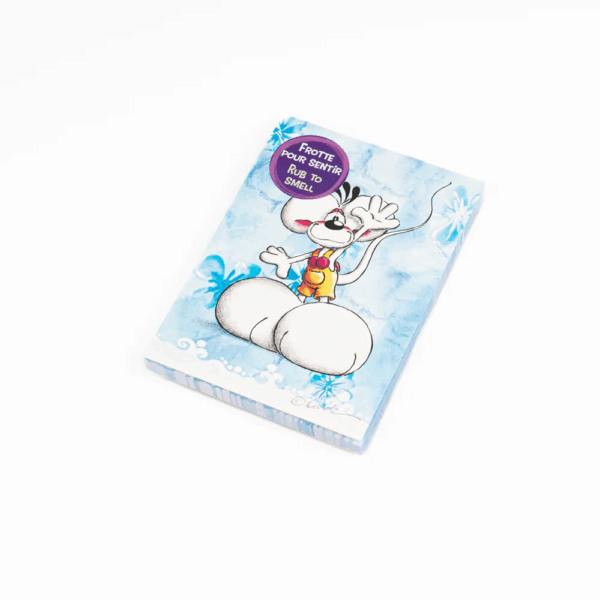 Bloc parfumé A6 Diddl avec illustration frontale Bleu