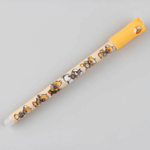 Stylo Twist effaçable Pimboli décoré, vue de face