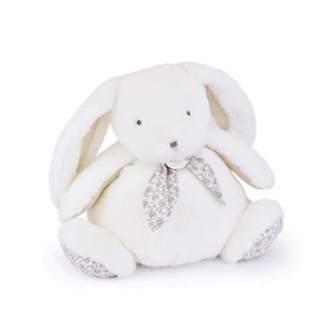 Peluche Lapin géant 42 cm Blanc Doudou et Compagnie – vue de face