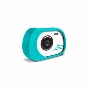 Appareil photo enfant KIDYCAM Cyan de Kidywolf – vue avant